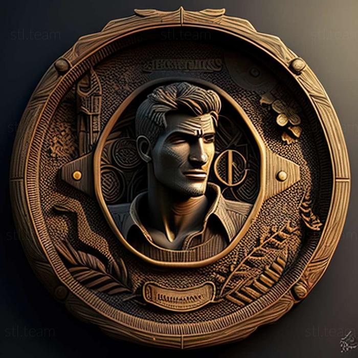 3D model Uncharted Drakes Fortune game (STL)